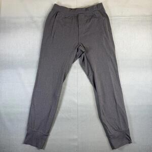 Lululemon Intent Jogger Pants Mens Large Gray Stretch Pockets Athletic